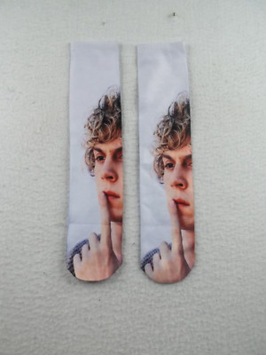 Evan Peters Graphic 15.5'' Short Socks