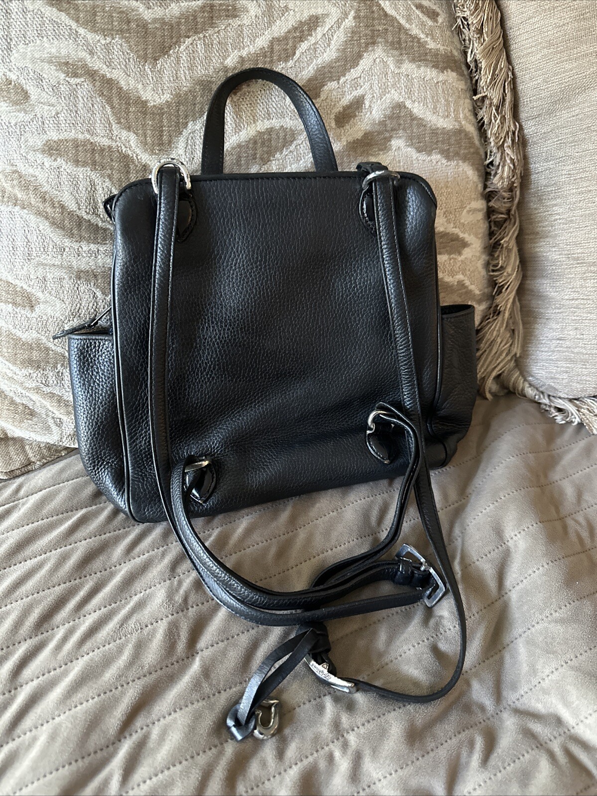 PONY ZAINO BRIGHTON DONATELLA Organizer in pelle portafoglio integrato lg. designer