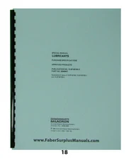 Cincinnati Milacron Lubricant Specifications & Approved Products List Manual *18