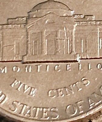 1995 Error Nickel, D Mint Mark. Error On Reverse And Obverse, Rare