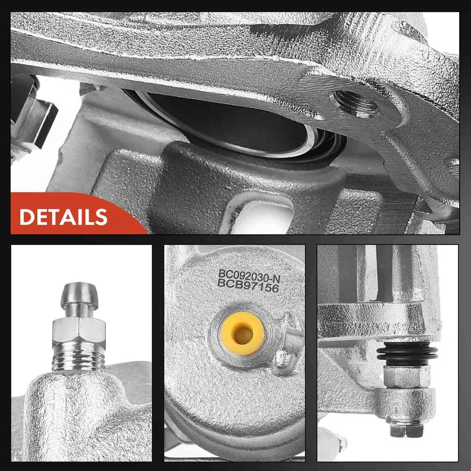 Nuevas pinzas de freno + pastillas de freno para Kia Soul 2014-2016 conductor delantero y pasajero Foto 4 de 4