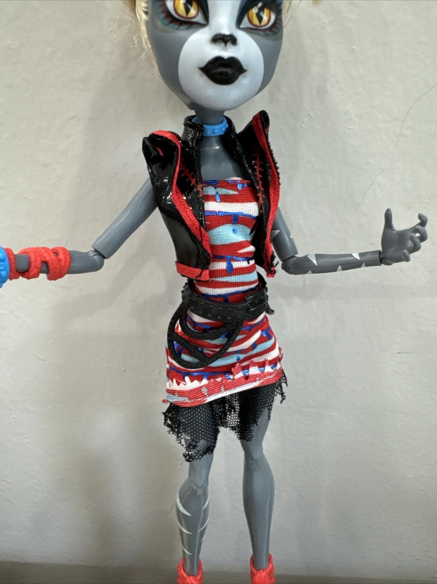 Mattel Monster High Zombie Shake Meowlody Doll (No Tail) G1 / HTF