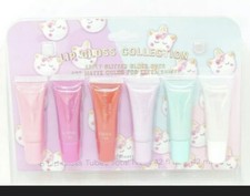 New Lip Gloss 6 Color Set Matte Glitter Free Ship Girls Unicorn Stocking Stuffer
