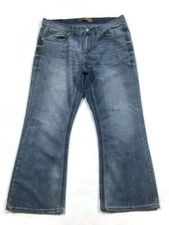 Seven 7 Co Boot Fit Men’s Blue Jeans 36W 30L