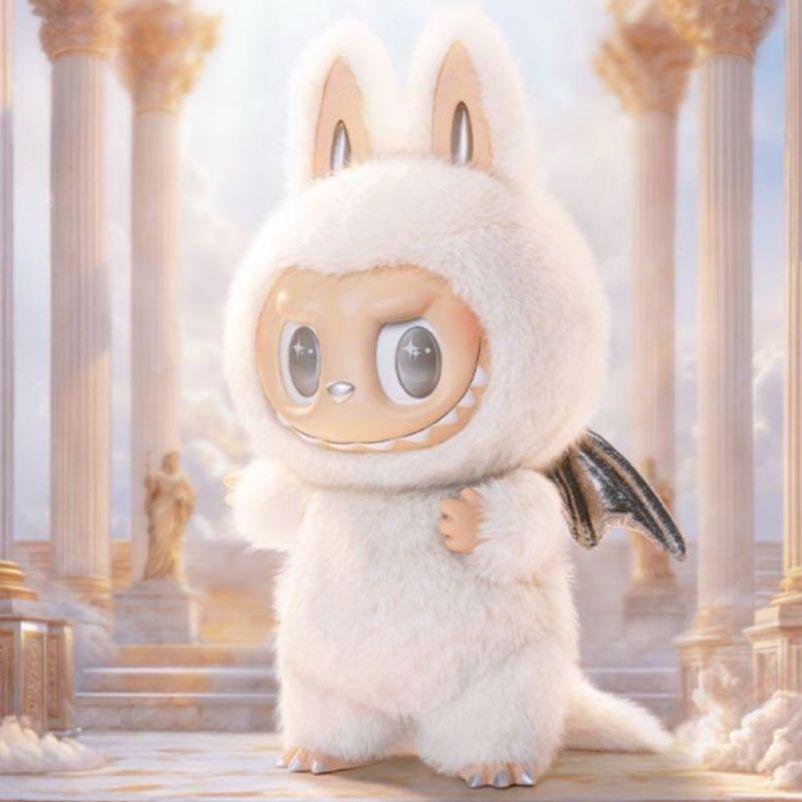 Pop Mart The Monsters Angel In Clouds Vinyl Face Plush Stuffed