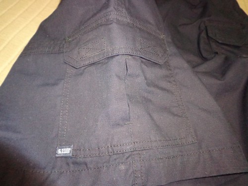NWOT MEN'S 5.11 TACTICAL 9" COTTON CANVAS SHORTS US 36 FIRE NAVY - Picture 13 of 18