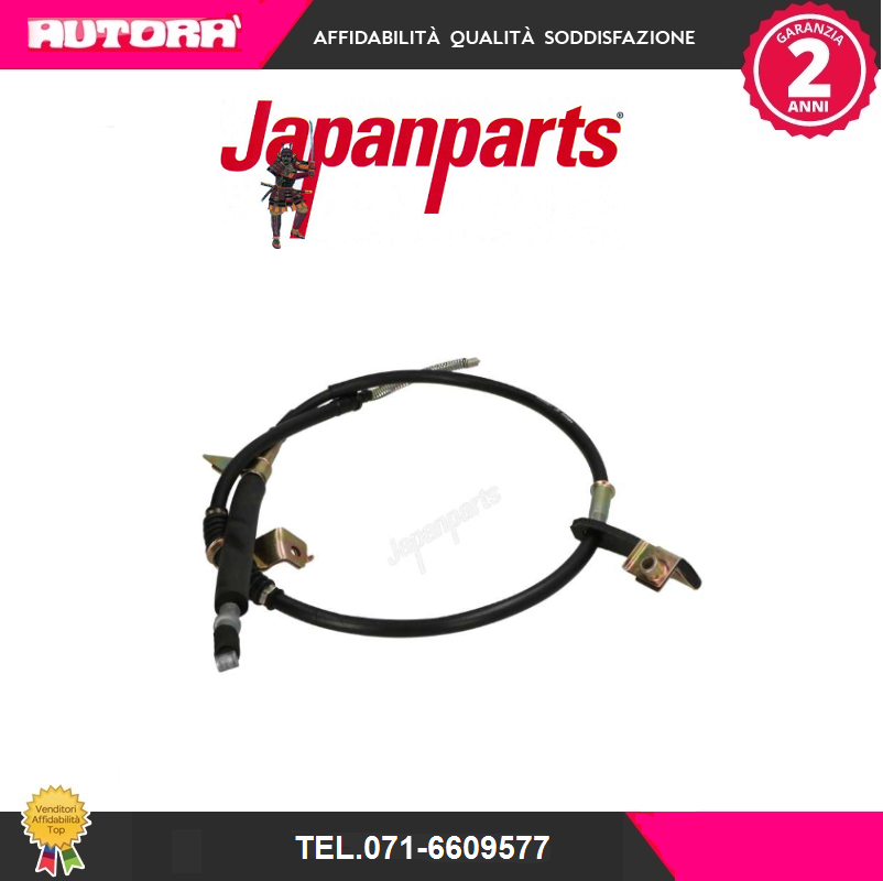 BC517 Cavo freno stazionamento post dx (JAPANPARTS).