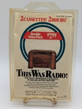 Radio Classics W/2 Cassettes "this Was Radio!" #5428 Broadcast Ww2 Churchill Fdr