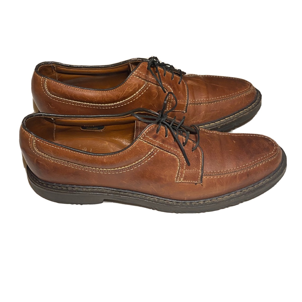 Allen Edmonds Shoes Mens 11 2A Wilbert Oxford Brown Leather  display picture 1