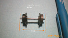 American Flyer-"Premium Delrin"-Hi rail "S"gauge wheel sets by Ficus Products Tm — photo 3