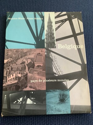 Belgique Belgium Historical Vintage Photos Pictures Book French Francais History