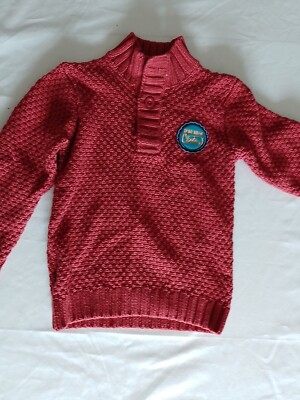 Jungen Pullover Vertbaudet Alter 4 Strick Rot 17193