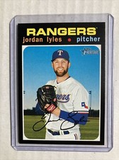 2020 Topps Heritage High Number #718- JORDAN LYLES Short Print SP