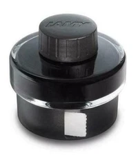 Lamy 50ml Fountain Pen Ink Bottle With Blotter Paper, Black