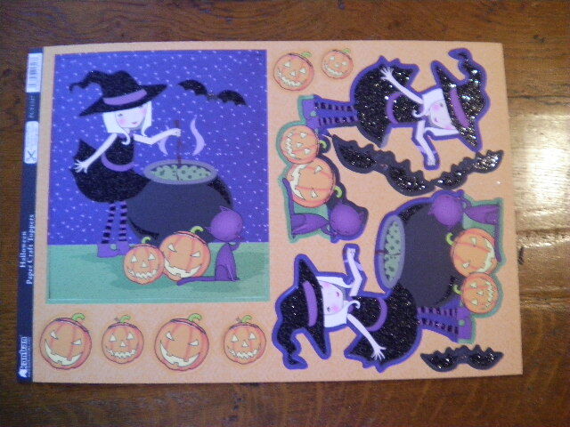 Beautiful Kanban Die Cut Toppers 'Halloween'  (46) M