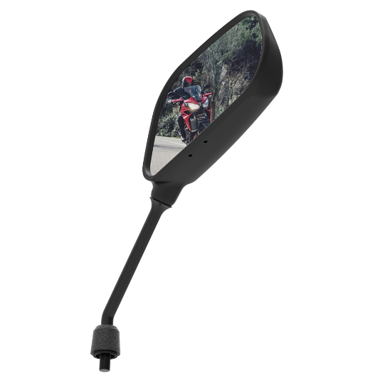 OXFORD MIRROR REAR VIEW OBLONG LEFT OX574 10MM THREAD REPLACEMENT MOTORCYCLE