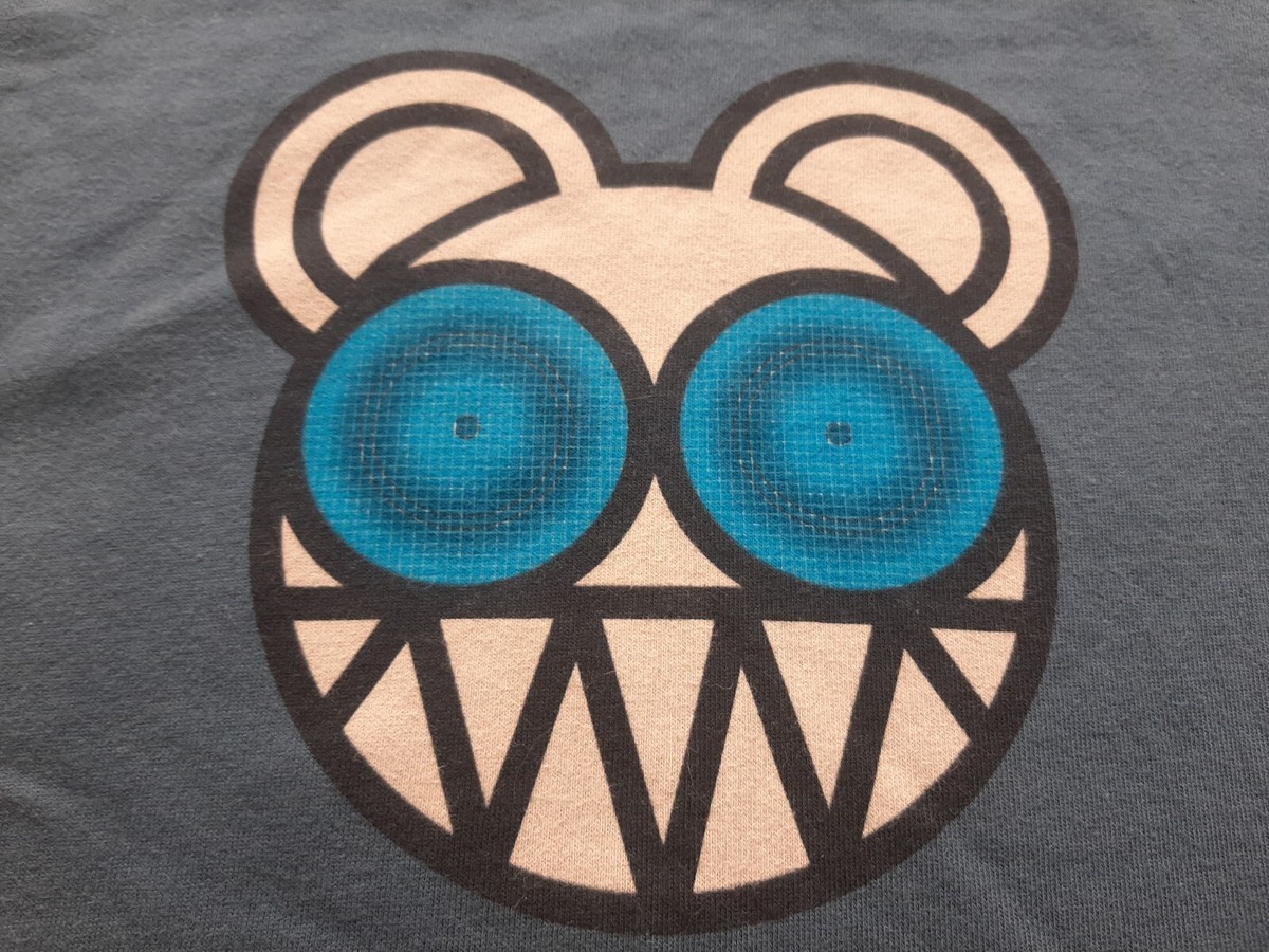 90’s Radiohead TシャツサイズＬアイルランド製　ビンテージUSED 90's Radiohead TシャツサイズLアイルランド製 ビンテージUSED