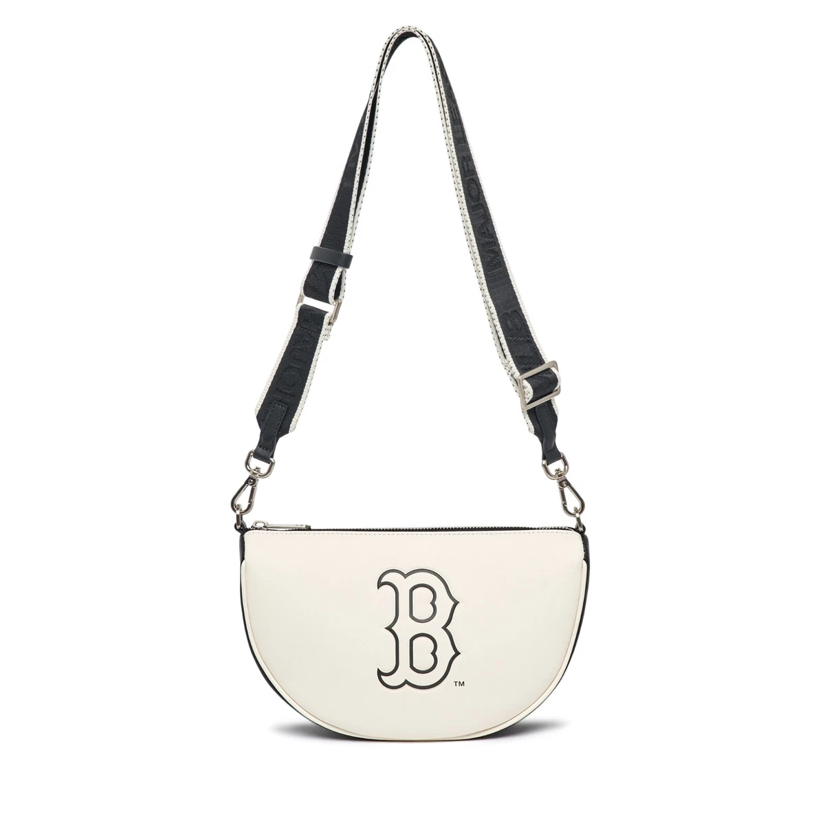 MLB Basic PU Round Mini Boston Red Sox Cross Bag Crossbody Bag