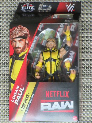 WWE Logan Paul action figure Elite Collection Netflix Top Picks MIB