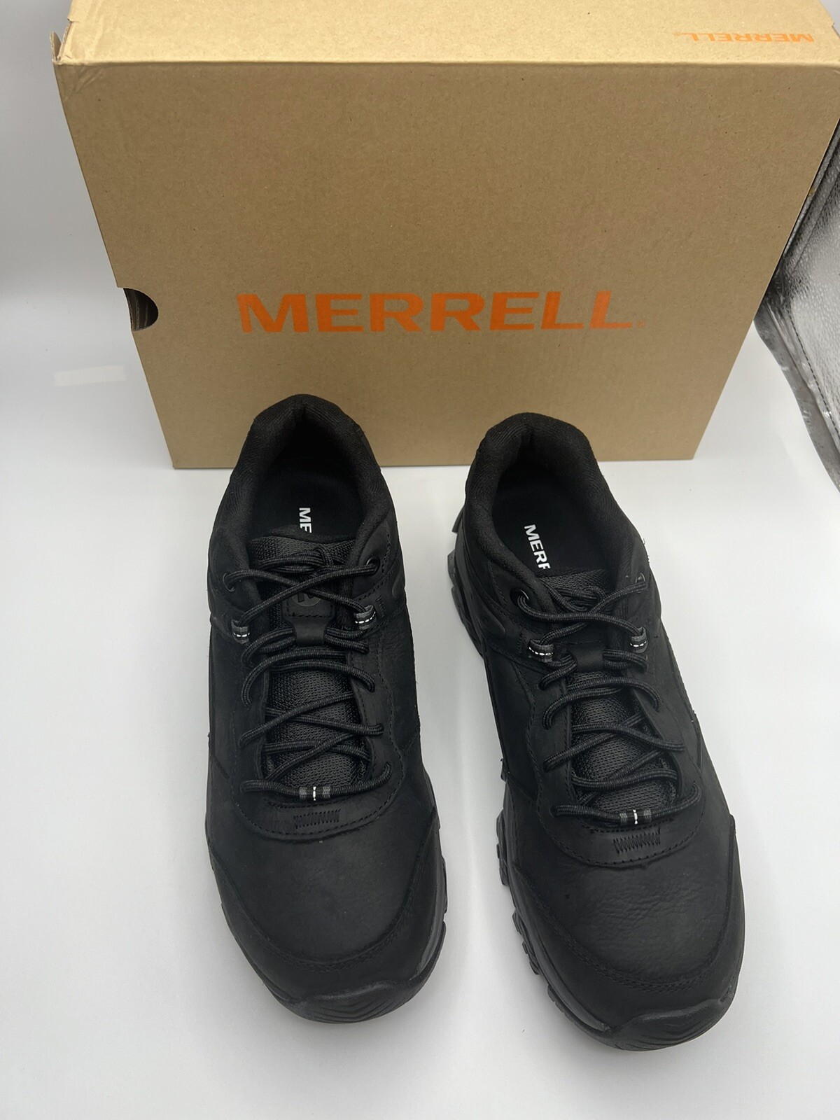 Scarpe Merrell Uomo Taglia 10 MOAB ADVENTURE 3 Nero Noir Escursionismo Vibram J003805