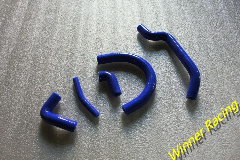 Radiador de aluminio y manguera de silicona apta para Cagiva WMX125 WMX250 1985-1988 WRK125 88 Foto 3 de 4