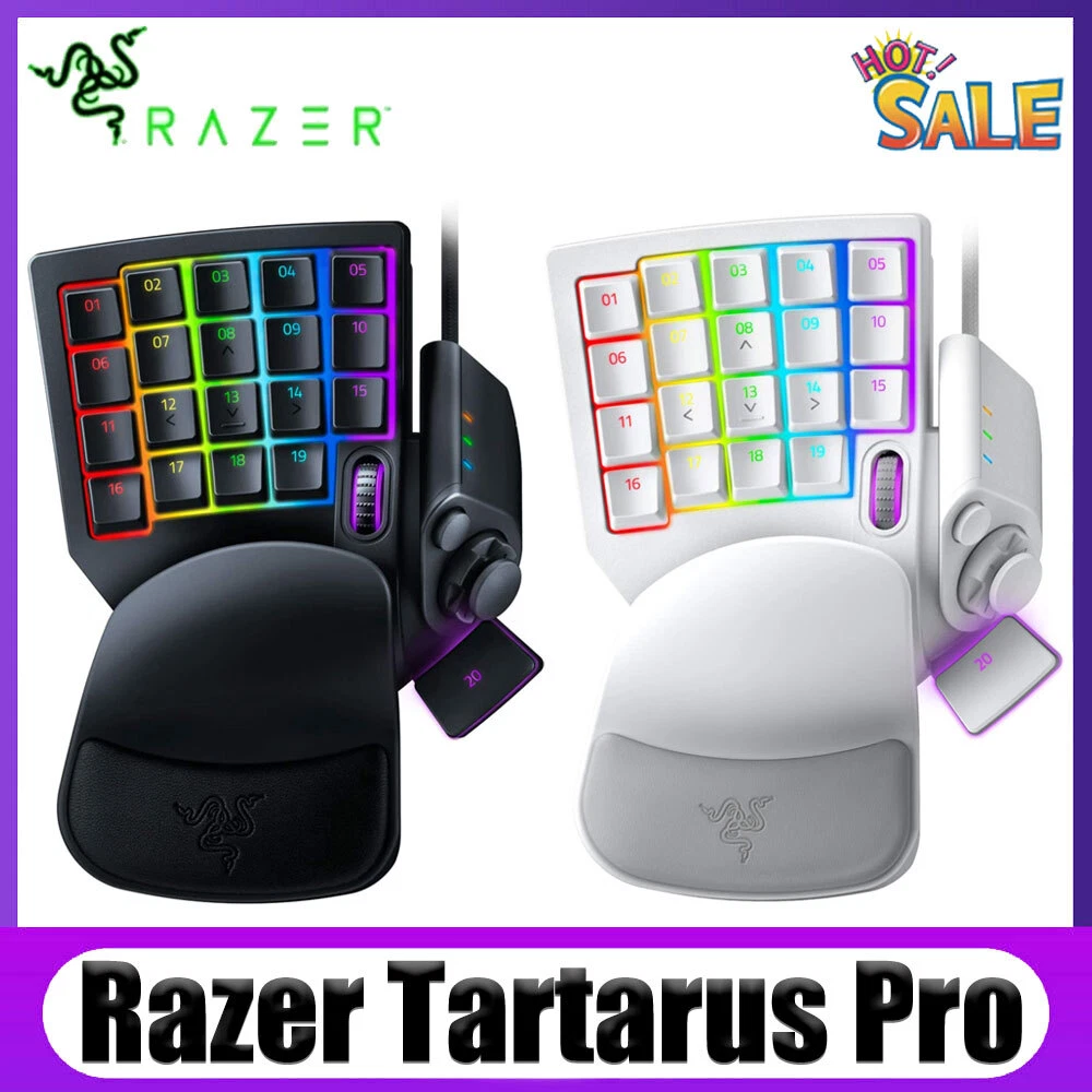 New Razer Tartarus Pro Gaming Keypad Analog-Optical Switch 32 Keys