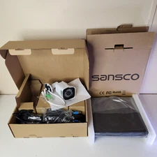 NEW Sansco 8CH Home Security Camera Surveillance System CCTV 1080p Expandable