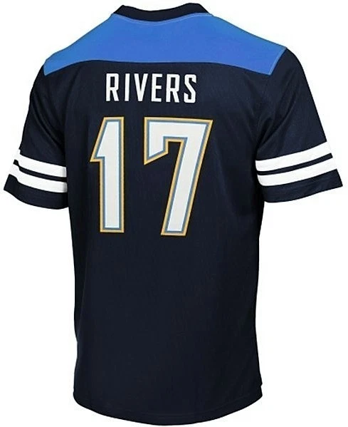 Camiseta deportiva de los San Diego Chargers Philip Rivers NFL Hashmark para hombre talla grande y alta XLT Foto 3 de 4