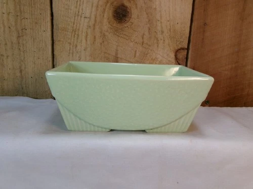 Vintage 1950's Hull USA 75 Art Pottery Rectangular Planter