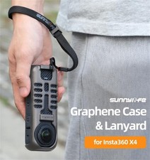 High Thermal Conductivity Protective Case Frame Cover  Lanyard For Insta360 X4