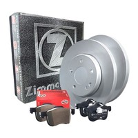 Zimmermann Bremsscheiben BelÄGe Hinten Passend FüR Ford Transit Tourneo Connect