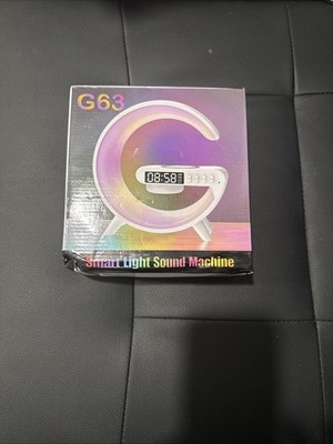Smart Light Sound Machine G63 Multifunctional Wireless Charger Sleep Aid Alarm