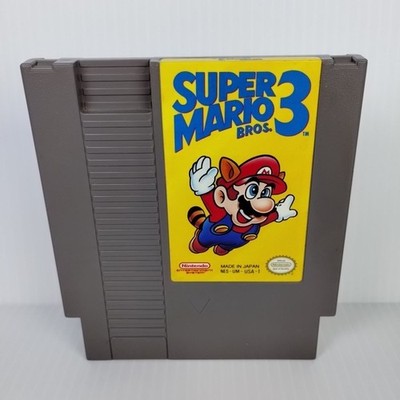 Super Mario Bros. 3 (Nintendo NES) Cart Only - Tested - Free Shipping 