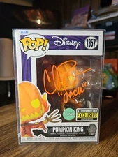 Chris Sarandon Signed Pumpkin King Entertainment Earth Scented Funko JSA COA