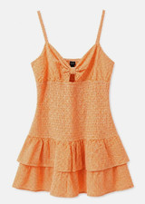 NEW Wild Fable Women's Gameday Smocked Mini Skater Dress Size XXS
