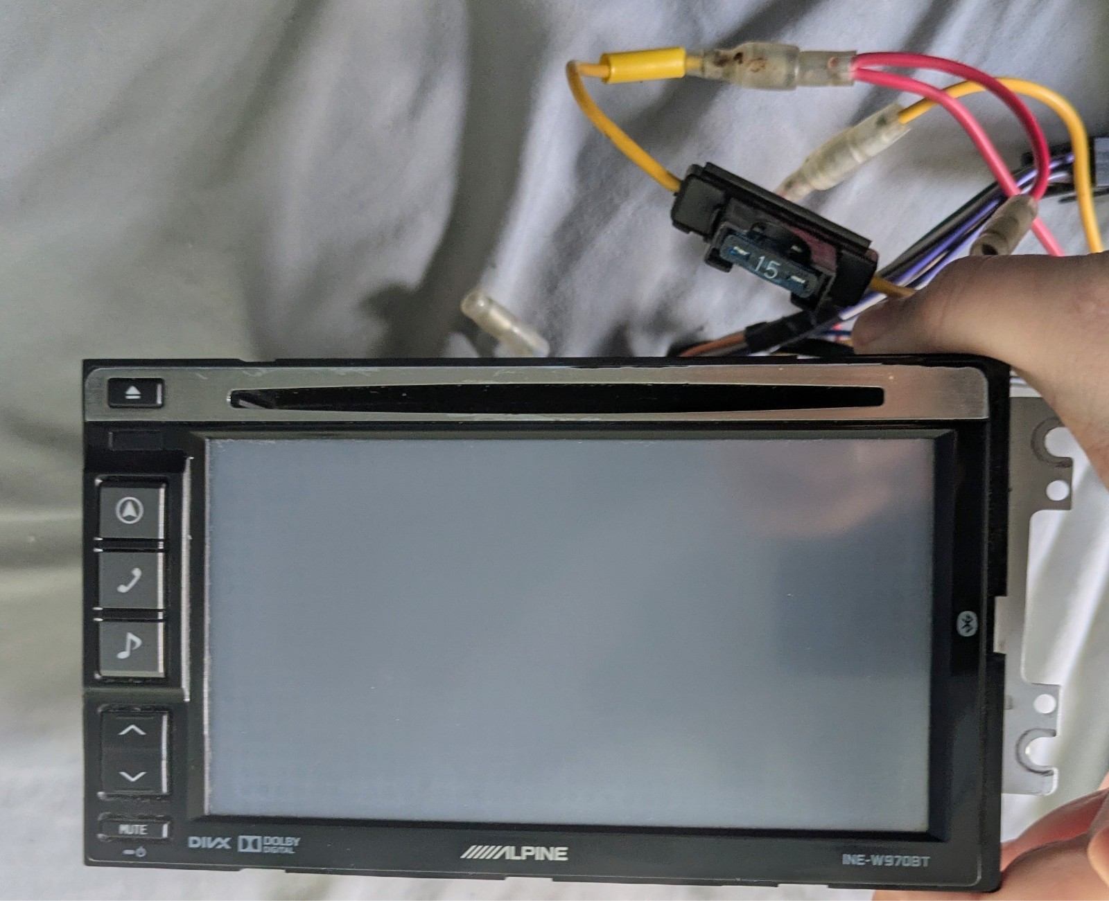 Alpine INE-W970BT Head Unit Stereo System Sat Navigation Bluetooth ...