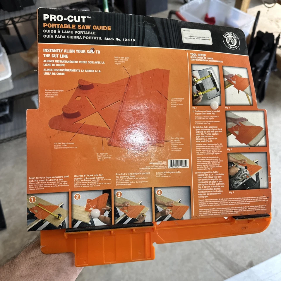 Pro-Cut Portable Saw Guide - Image 2 of 2