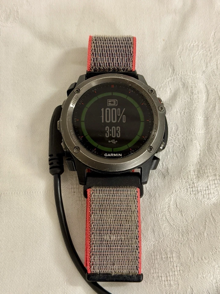GARMIN fenix 3 - MULTI-SPORT TRAINING GPS WATCH - !! OHNE Brustgurt HRM-Run !! - Bild 2 von 4