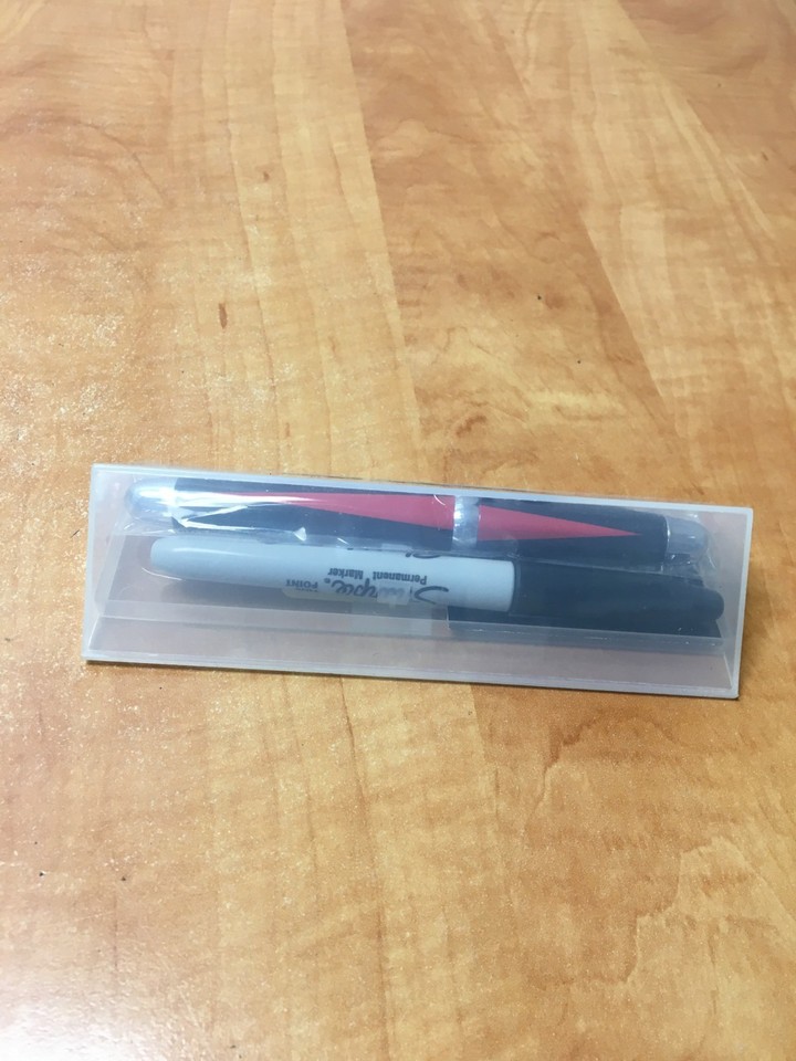 Sherpa Pen Cover QUASAR Sharpie Marker Cover 5046 w/ Sharpie Fine Point ...