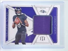 LAMAR JACKSON 2024 NATIONAL TREASURES TREASURED PATCHES RAVENS /49 Q2723