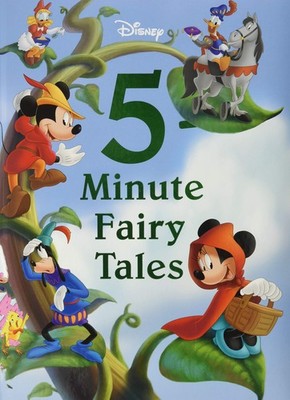 Disney 5-Minute Fairy Tales (5-Minute Stories) - hardcover Disney Enterprise...