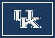 8x11 Milliken Kentucky Wildcats 74375 NCAA Spirit Area Rug - Approx 7'8"x10'9"