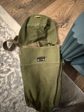 US Military Magazine Mag Ammo Pouch Case Green Nylon - Vintage #12
