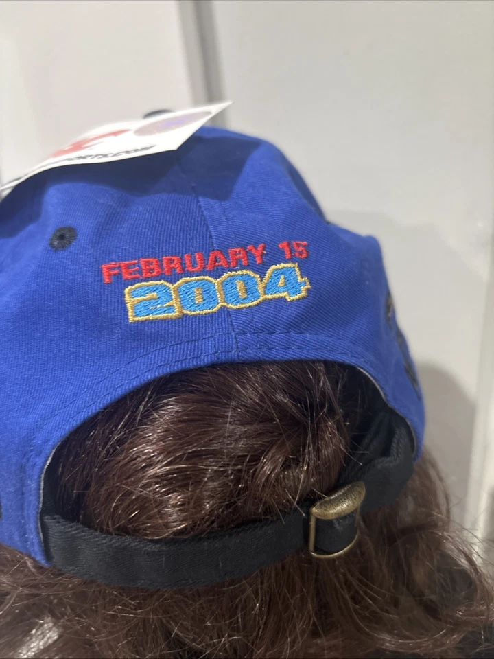 Gorra ajustable Daytona 500 NASCAR Mickey Mouse 2004 para jóvenes o adultos pequeños Foto 3 de 4