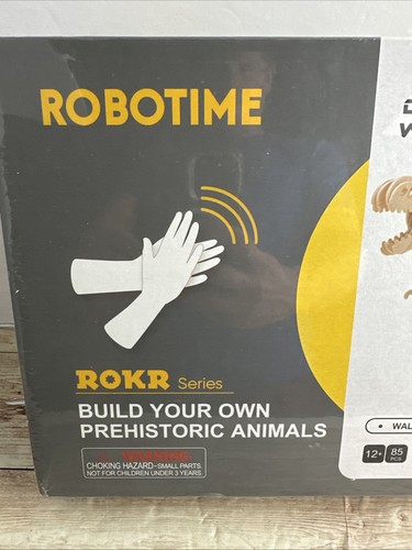 ROKR Robotime D210 WALKING T-Rex Dinosaur Motorized 85 Piece Model NEW - Picture 8 of 8