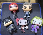 [HOT] Funko Pop! MIX Lot 5 Pack - Batman, Harley, Joker, Arrow, Harry Potter…