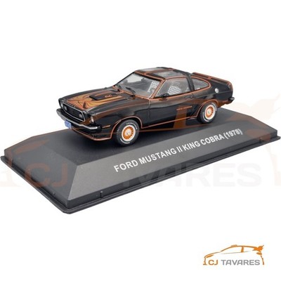 GREENLIGHT 1/18 - Ford Mustang II King Cobra 1978 Argent (Métal/Plastique)