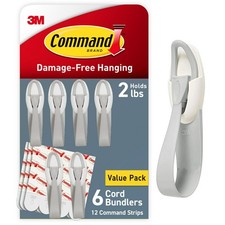 Cord Bundlers, Damage-Free Hanging Cord Organizer, No Tools Cord Bundler for ...