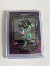 2023 Panini Prizm Draft Picks - Joe Namath #55 Purple Ice Prizm /149