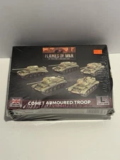 Flames of War British Comet Armoured Troop Late War - New / Sealed